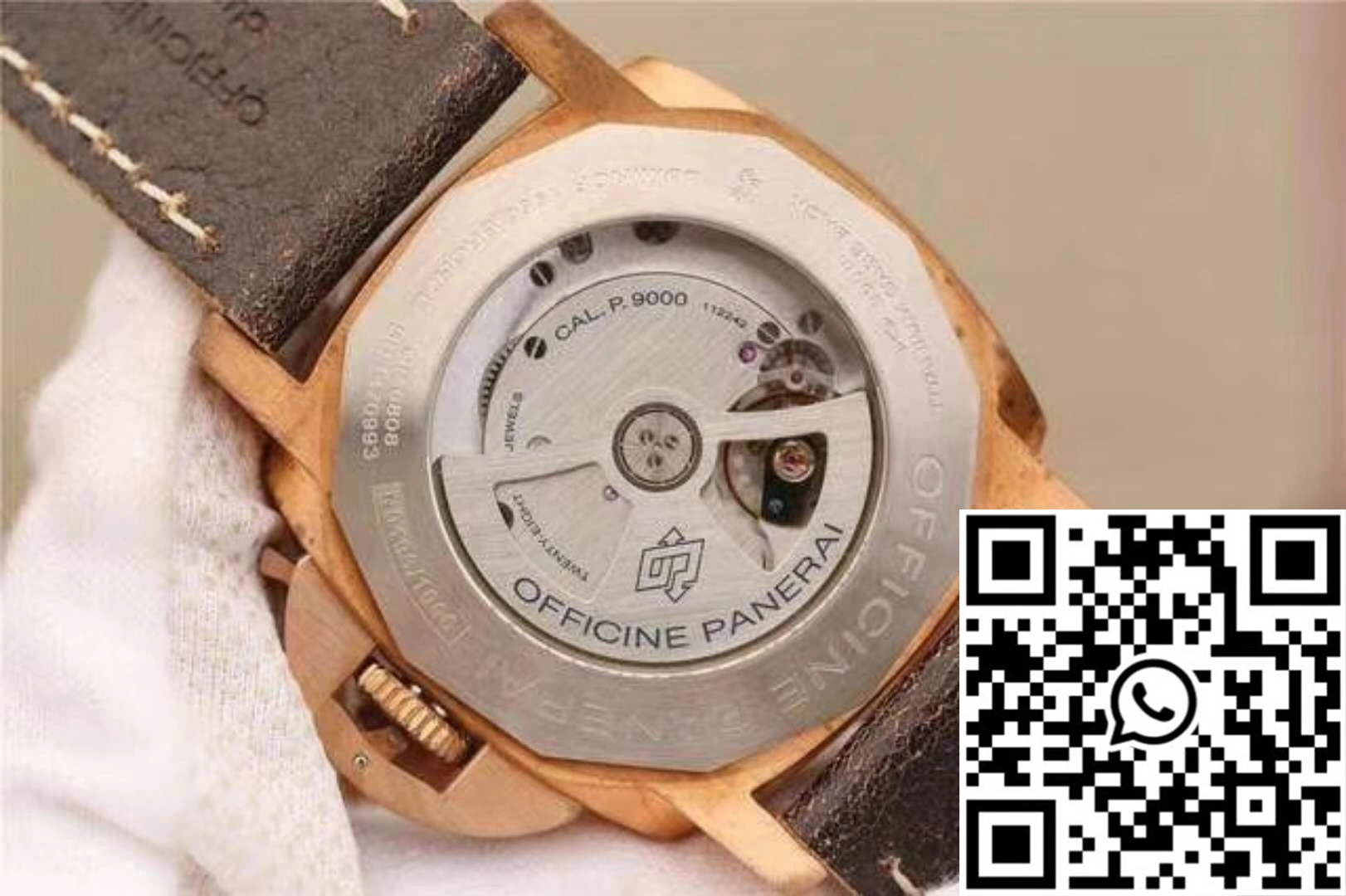Comfortable Panerai Luminor Submersible 1950 Bronzo PAM382 VS Factory V2 Green Dial 2243