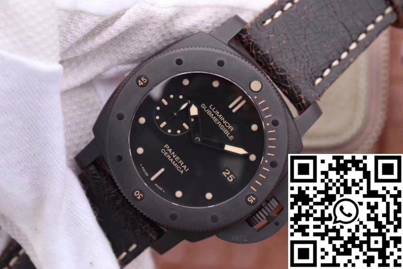 Original Panerai Luminor Submersible 1950 PAM508 VS Factory V2 Black Dial 2249