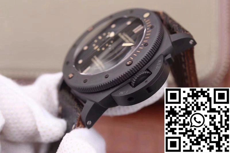 Original Panerai Luminor Submersible 1950 PAM508 VS Factory V2 Black Dial 2249