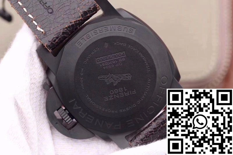 Original Panerai Luminor Submersible 1950 PAM508 VS Factory V2 Black Dial 2249