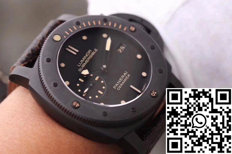 Original Panerai Luminor Submersible 1950 PAM508 VS Factory V2 Black Dial 2249