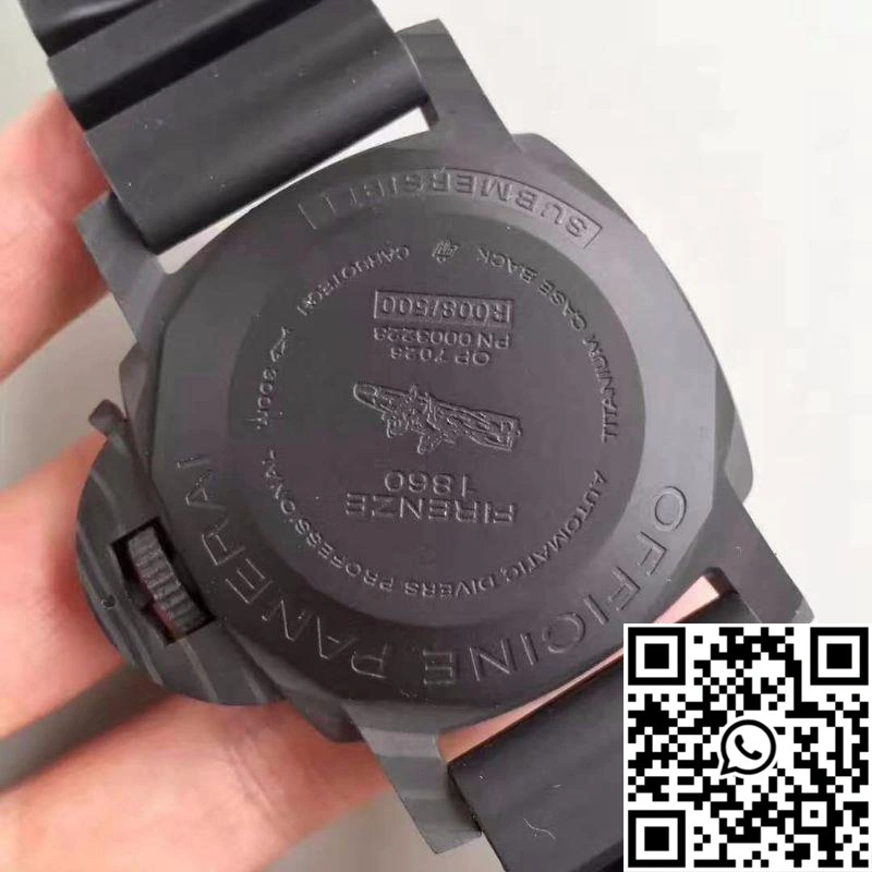 Lightweight Panerai Luminor Submersible 1950 PAM616 VS Factory V3 Black Dial 2235