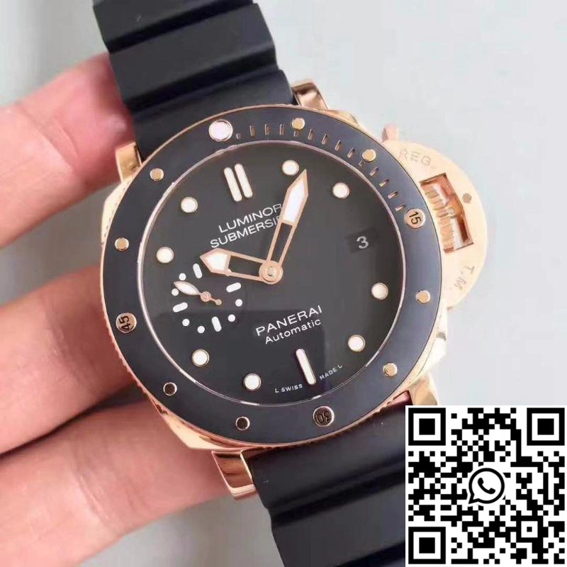 Panerai Luminor Submersible PAM684 XF Factory Black Dial Minimalist 2207