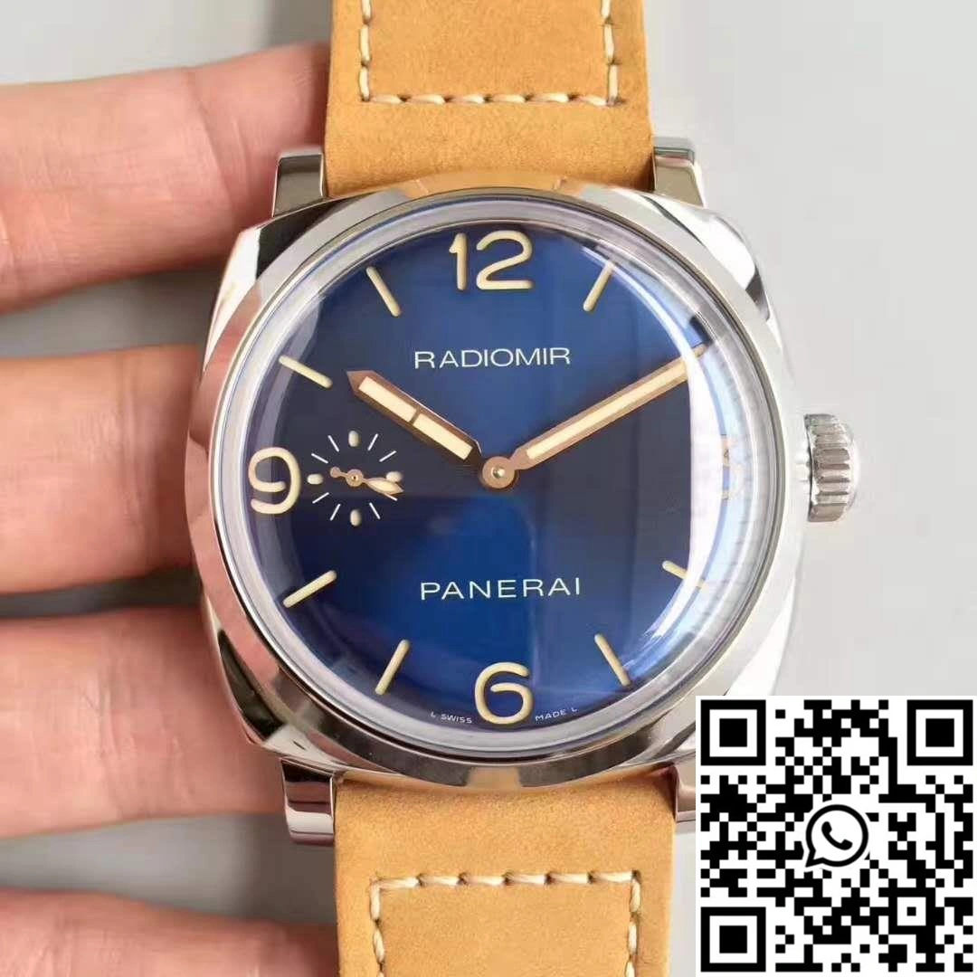 MoistureWicking Panerai Radiomir 1940 PAM690 ZF Factory Blue Dial 2290