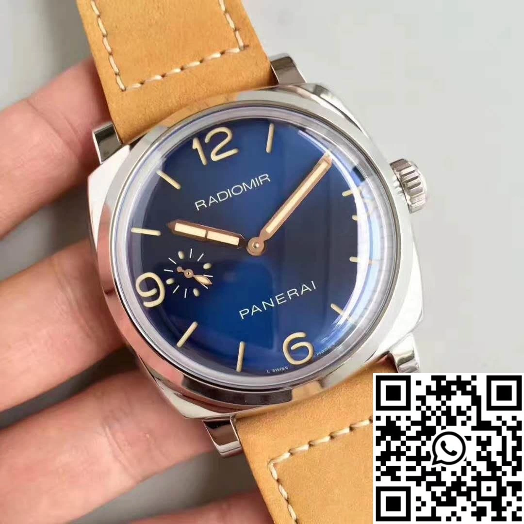 MoistureWicking Panerai Radiomir 1940 PAM690 ZF Factory Blue Dial 2290
