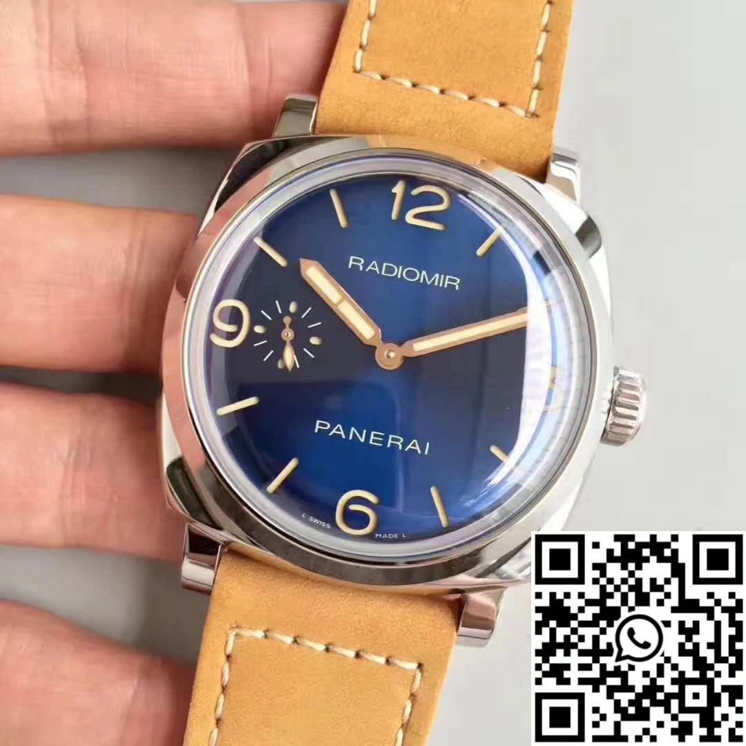 MoistureWicking Panerai Radiomir 1940 PAM690 ZF Factory Blue Dial 2290