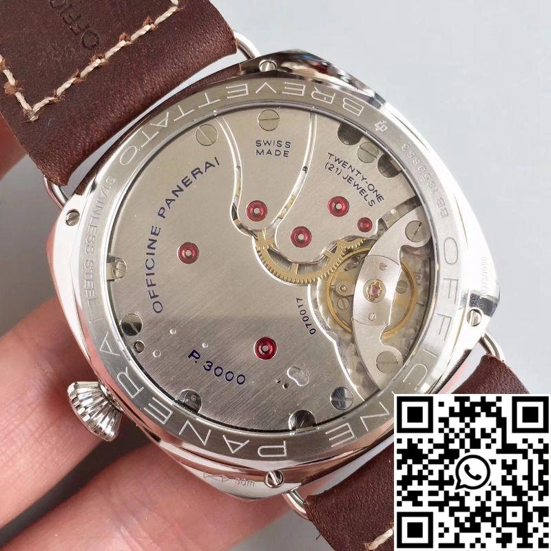 Panerai Radiomir 3 Days Acciaio Brevettato PAM687 ZF Factory Brown Dial Elegant 2277