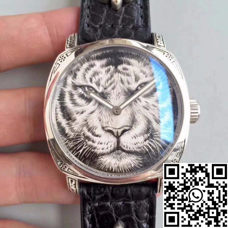 FlexibleFit Panerai Radiomir FIRENZE Hand-drawn Tiger Pattern Dial 2287
