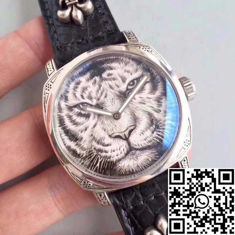 FlexibleFit Panerai Radiomir FIRENZE Hand-drawn Tiger Pattern Dial 2287