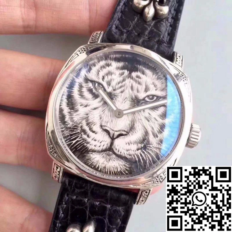 FlexibleFit Panerai Radiomir FIRENZE Hand-drawn Tiger Pattern Dial 2287