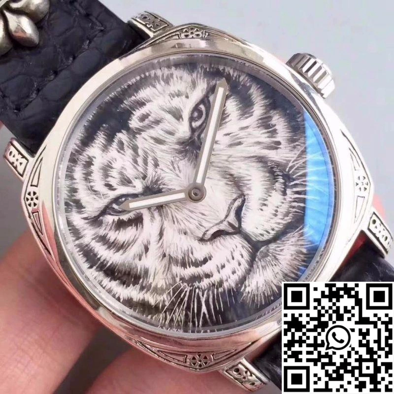 FlexibleFit Panerai Radiomir FIRENZE Hand-drawn Tiger Pattern Dial 2287