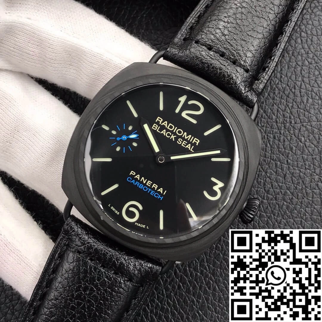 Popular Panerai Radiomir PAM 00292 VS Factory Carbon Fiber Case 2288