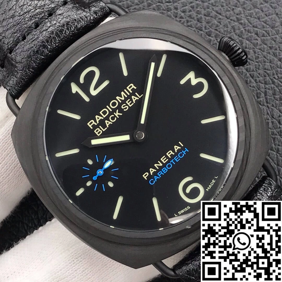 Popular Panerai Radiomir PAM 00292 VS Factory Carbon Fiber Case 2288