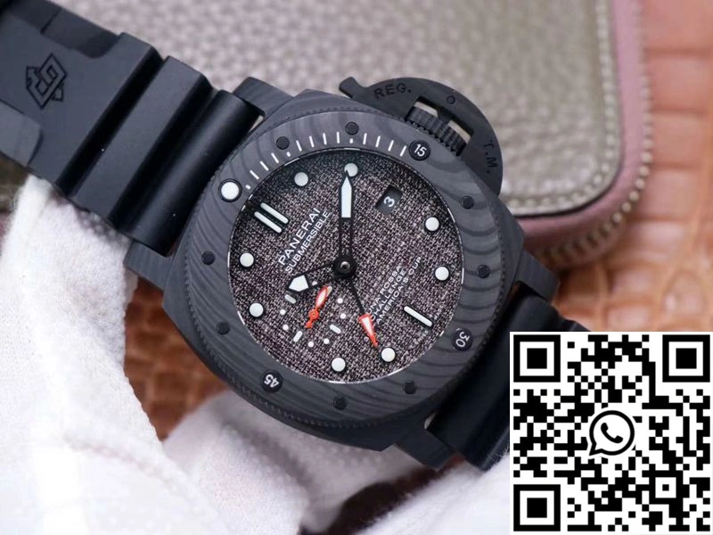 Panerai Submersible Luna Rossa PAM01039 VS Factory Black Carbon Attractive 2273