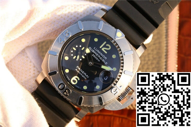 Unisex Panerai Submersible PAM 00194 VS Factory Black Dial 2263