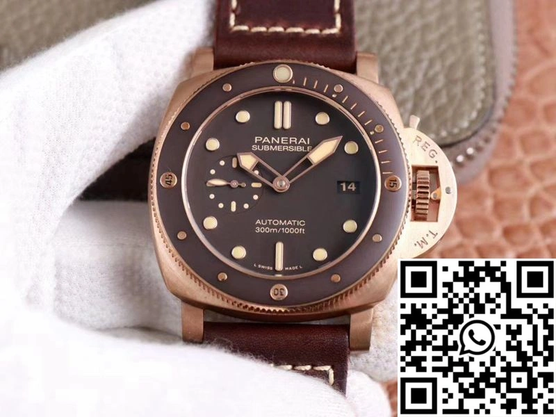 Panerai Submersible PAM00968 King of Bronze VS Factory Brown Dial ComfortFit 2283