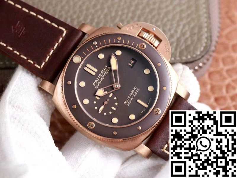 Panerai Submersible PAM00968 King of Bronze VS Factory Brown Dial ComfortFit 2283
