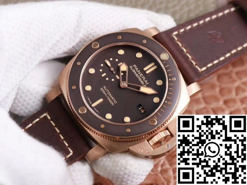 Panerai Submersible PAM00968 King of Bronze VS Factory Brown Dial ComfortFit 2283