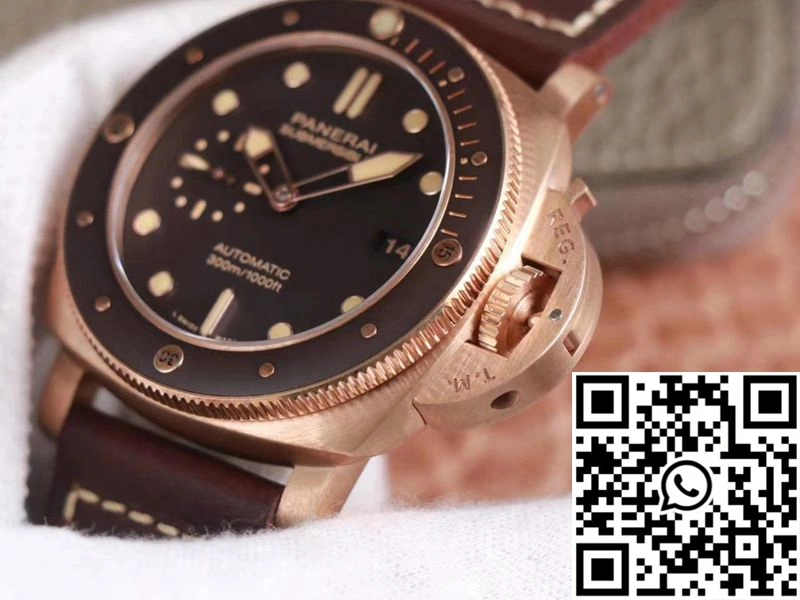 Panerai Submersible PAM00968 King of Bronze VS Factory Brown Dial ComfortFit 2283