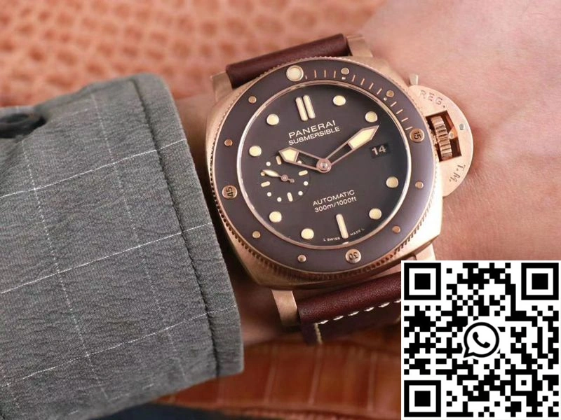 Panerai Submersible PAM00968 King of Bronze VS Factory Brown Dial ComfortFit 2283