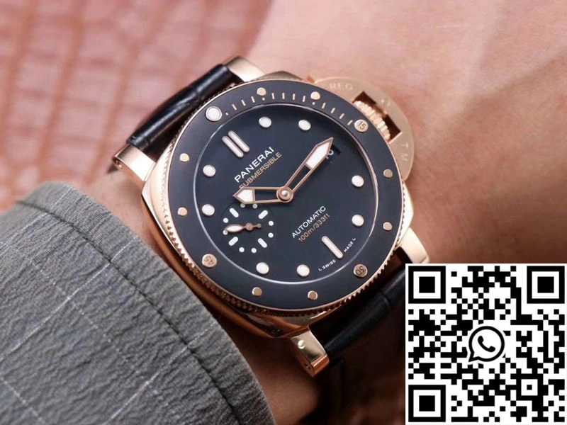 DailyWear Panerai Submersible PAM00974 VS Factory Rose Gold 2269