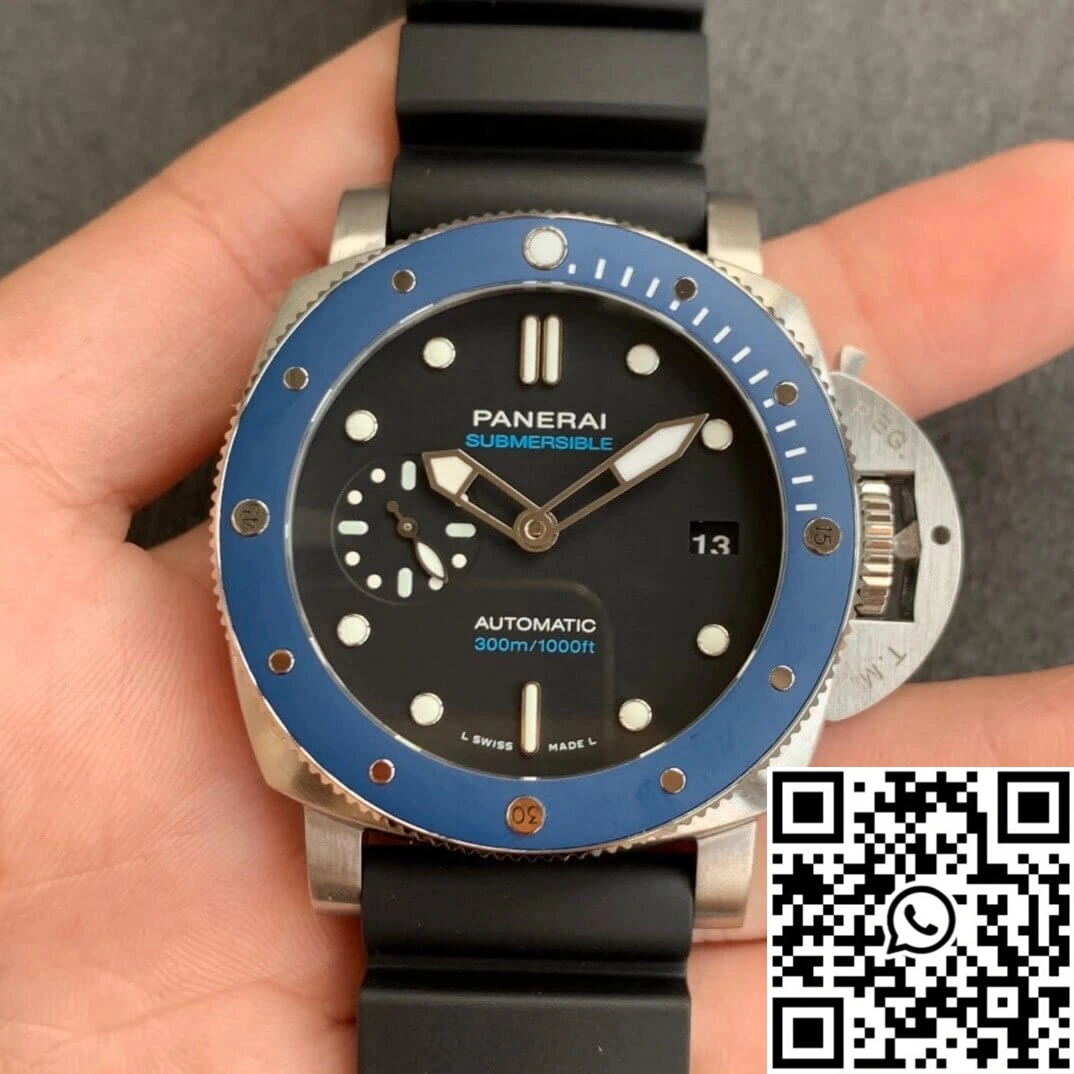 Panerai Submersible PAM01209 VS Factory Blue Bezel MultiPurpose 2271