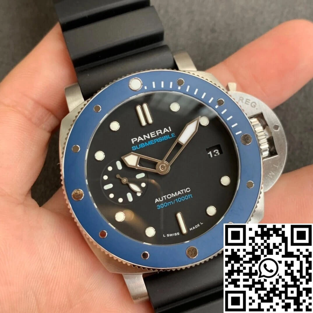 Panerai Submersible PAM01209 VS Factory Blue Bezel MultiPurpose 2271