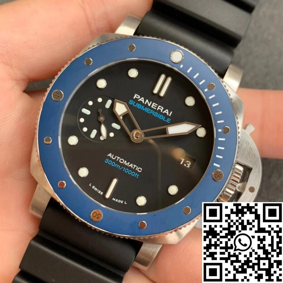 Panerai Submersible PAM01209 VS Factory Blue Bezel MultiPurpose 2271