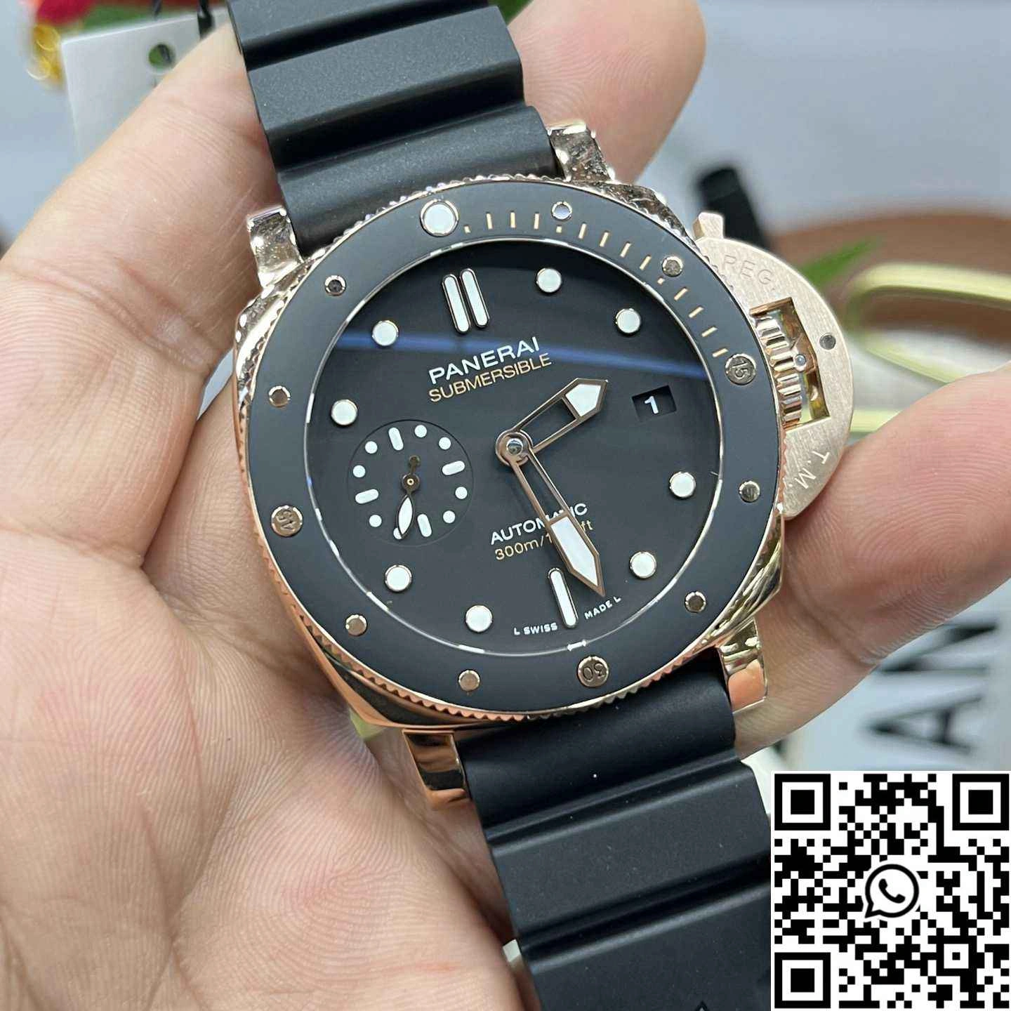 Panerai Submersible PAM02164 VS Factory Black Dial Resilient 2264