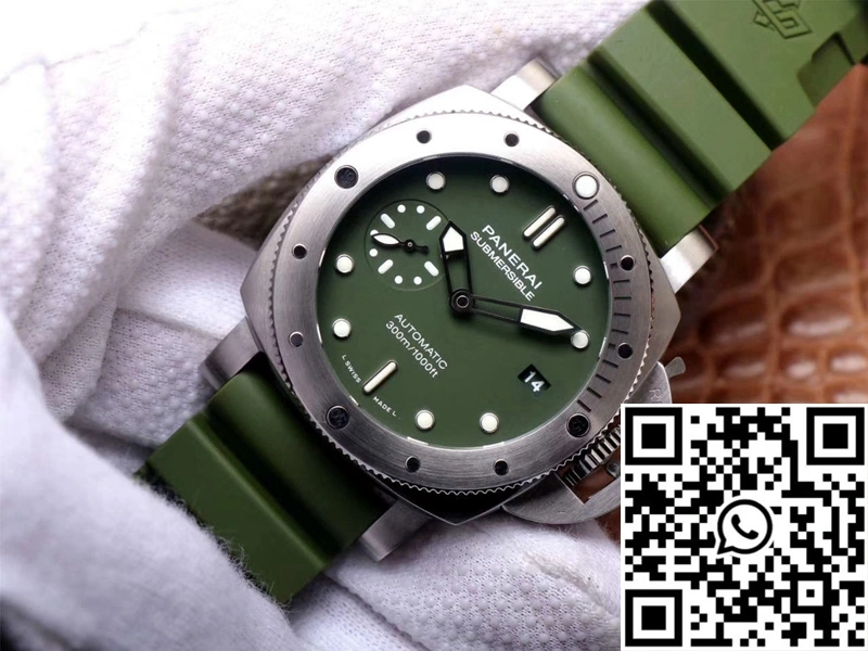 Panerai Submersible Verde Militare PAM1055 VS Factory Matte-Green Dial Contemporary 2265