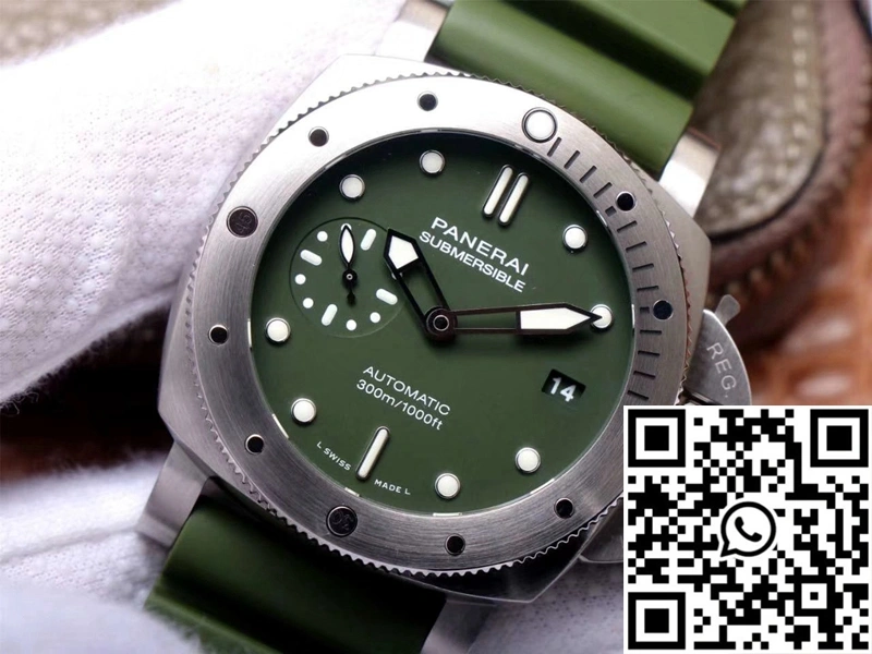 Panerai Submersible Verde Militare PAM1055 VS Factory Matte-Green Dial Contemporary 2265