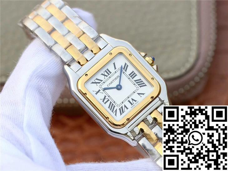 Reliable Panthere De Cartier W2PN0007 27MM 8848 Factory White Dial 1420