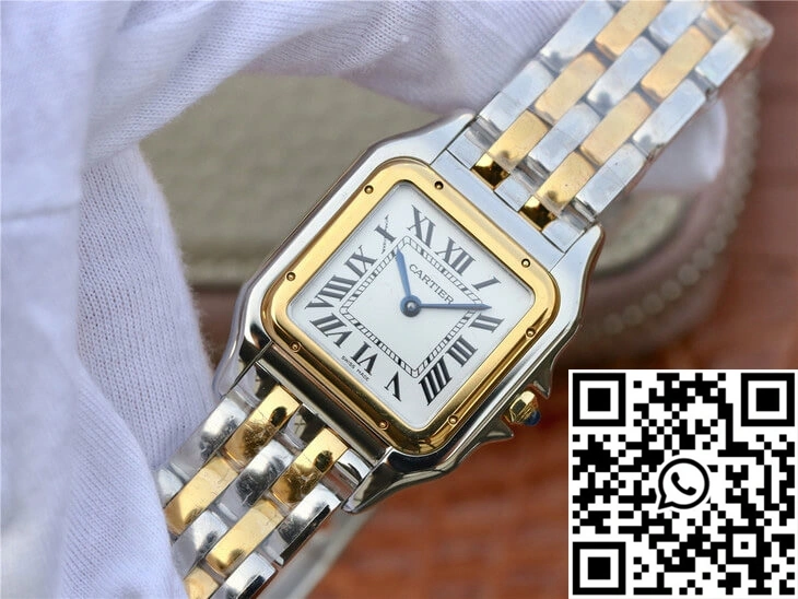 Reliable Panthere De Cartier W2PN0007 27MM 8848 Factory White Dial 1420