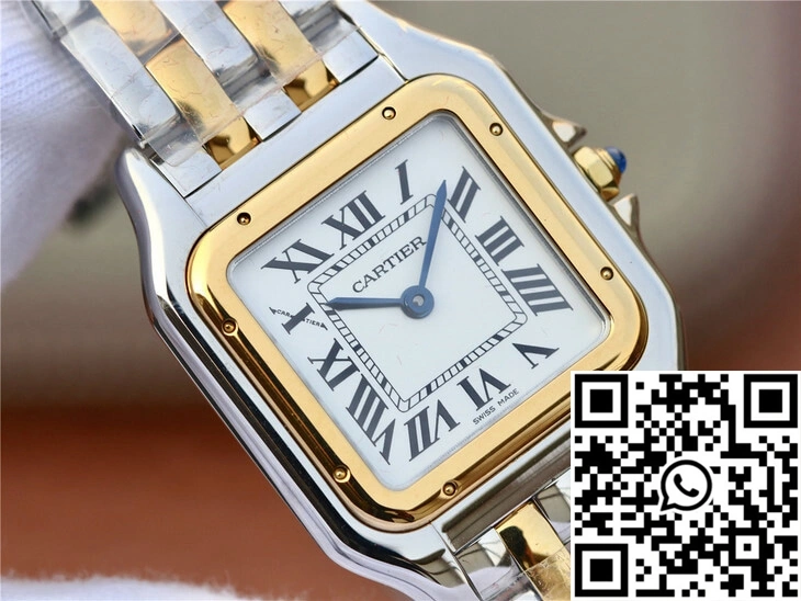 Reliable Panthere De Cartier W2PN0007 27MM 8848 Factory White Dial 1420