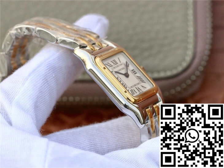 Reliable Panthere De Cartier W2PN0007 27MM 8848 Factory White Dial 1420