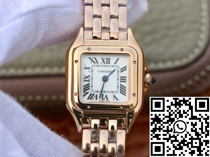 Attractive Panthere De Cartier WGPN0006 8848 Factory White Dial 1410