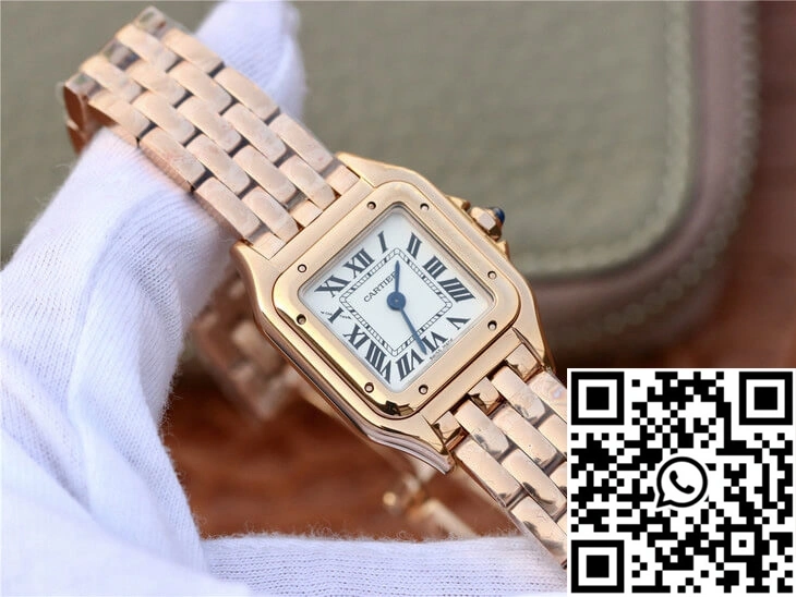 Attractive Panthere De Cartier WGPN0006 8848 Factory White Dial 1410