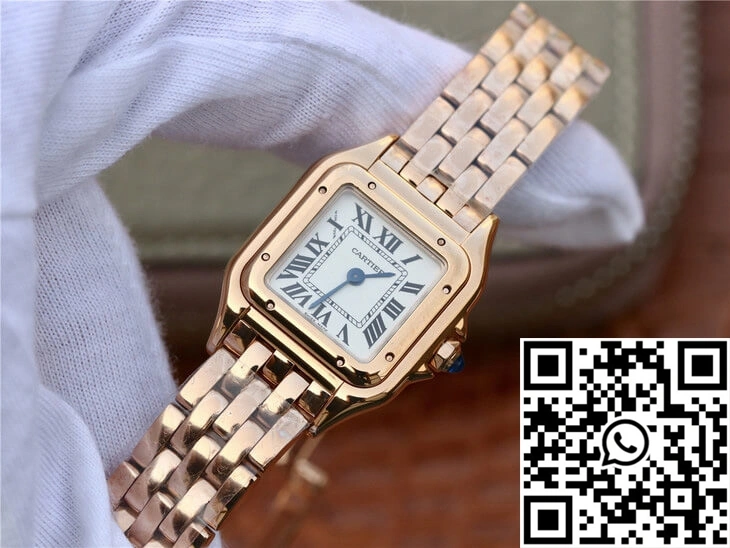 Attractive Panthere De Cartier WGPN0006 8848 Factory White Dial 1410
