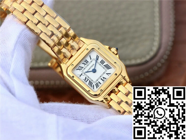 ZipUp Panthere De Cartier WGPN0008 8848 Factory White Dial 1414