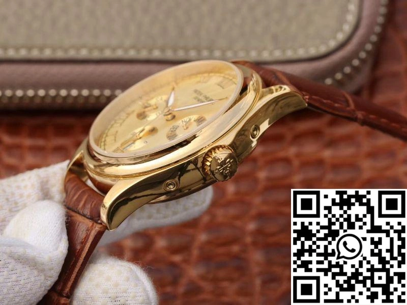 Reliable Patek Philippe Annual Calendar 5035J Gold Dial 542
