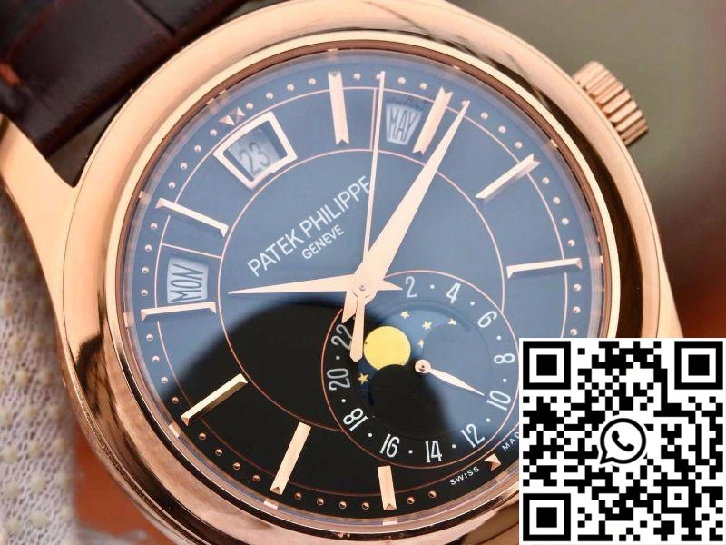Patek Philippe Annual Calendar 5205G-001 KM Factory Black Dial TopPick 556