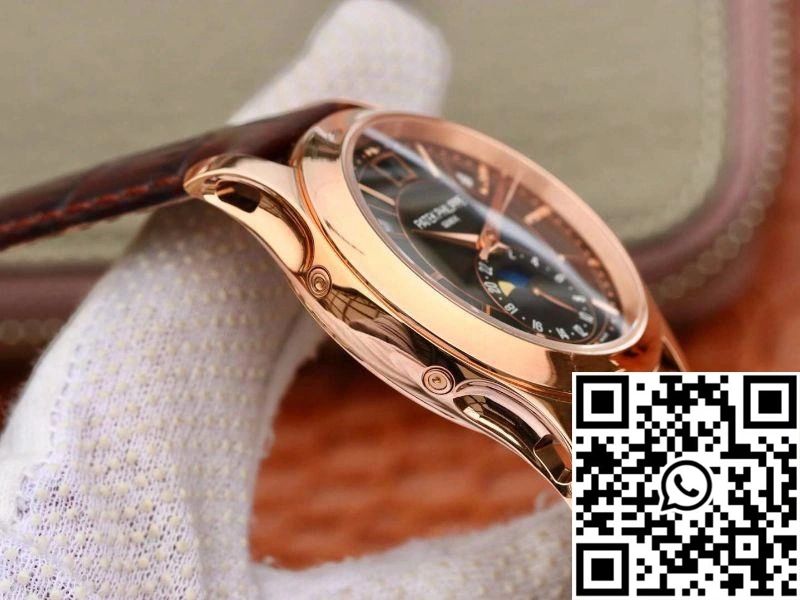 Patek Philippe Annual Calendar 5205G-001 KM Factory Black Dial TopPick 556