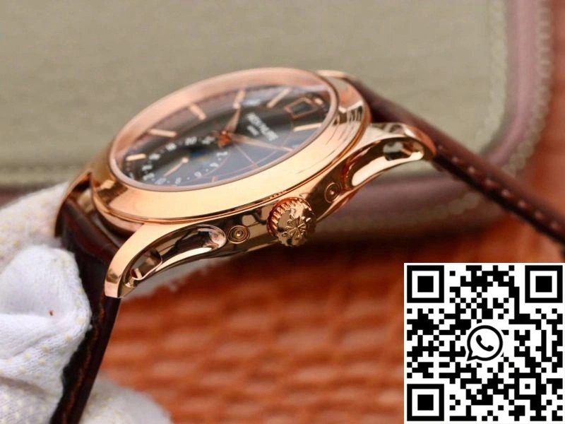 Patek Philippe Annual Calendar 5205G-001 KM Factory Black Dial TopPick 556