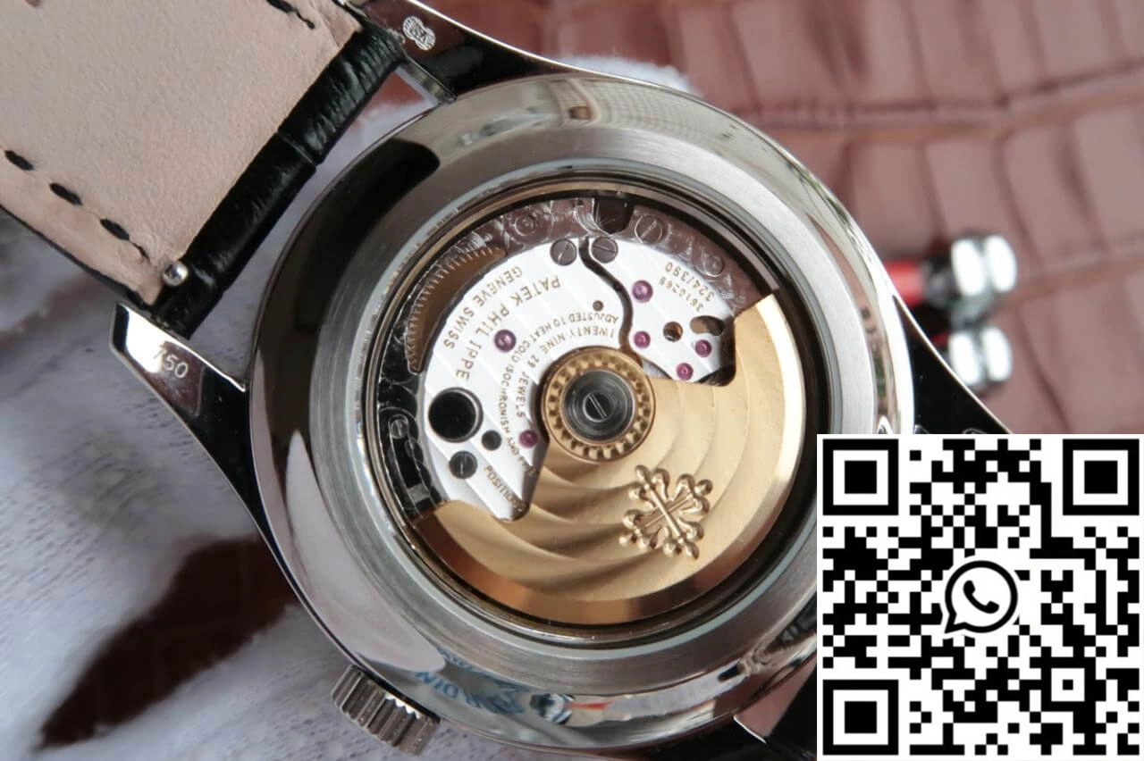 Patek Philippe Annual Calendar 5205R-001 KM Factory Black Dial Cowhide Strap TravelReady 557