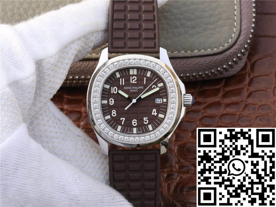 Cozy Patek Philippe Aquanaut 5067A-023 PPF Factory Brown Dial 500