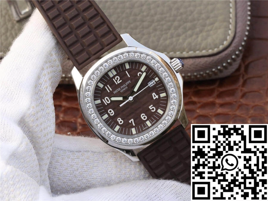 Cozy Patek Philippe Aquanaut 5067A-023 PPF Factory Brown Dial 500