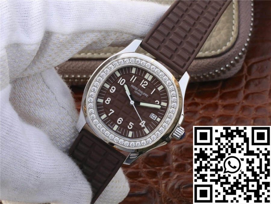 Cozy Patek Philippe Aquanaut 5067A-023 PPF Factory Brown Dial 500