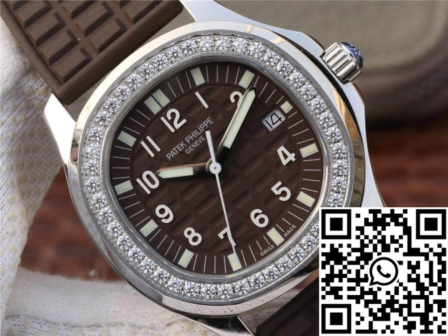 Cozy Patek Philippe Aquanaut 5067A-023 PPF Factory Brown Dial 500