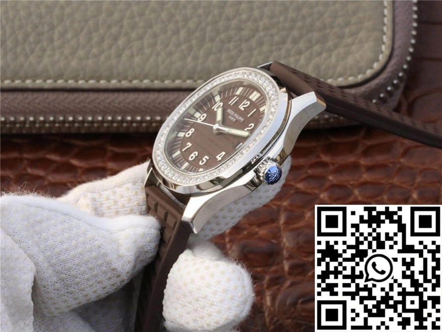 Cozy Patek Philippe Aquanaut 5067A-023 PPF Factory Brown Dial 500