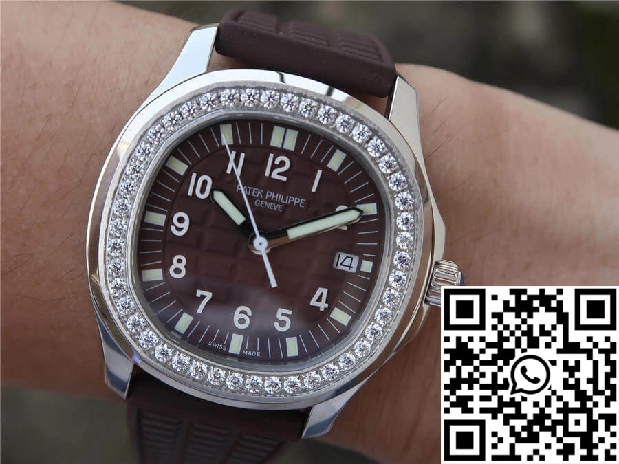Cozy Patek Philippe Aquanaut 5067A-023 PPF Factory Brown Dial 500